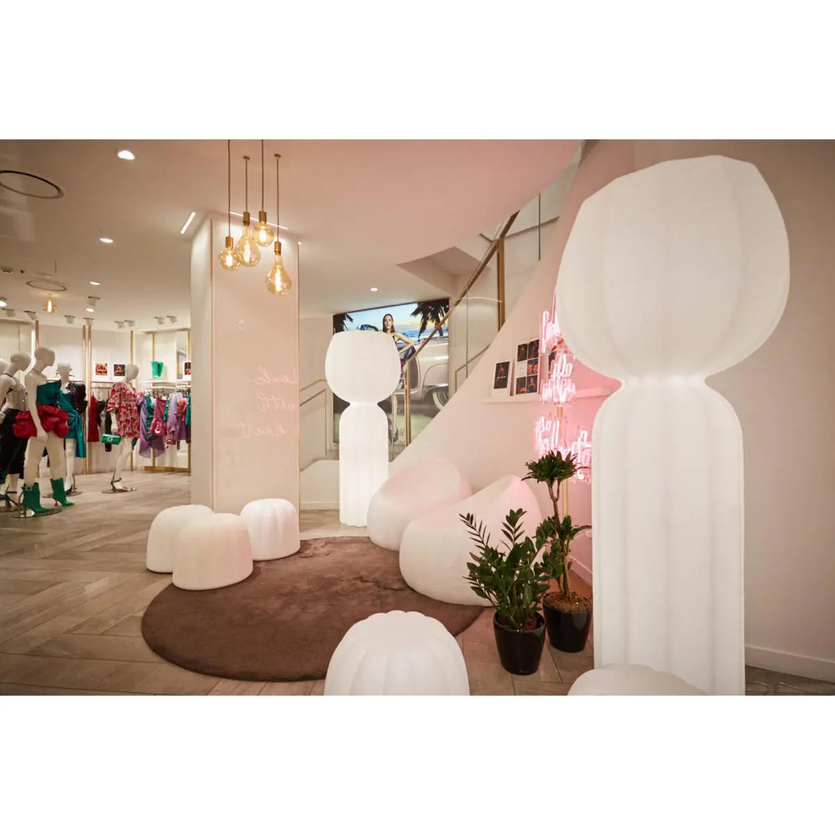 Cucun floor lamp Desert River Rentals